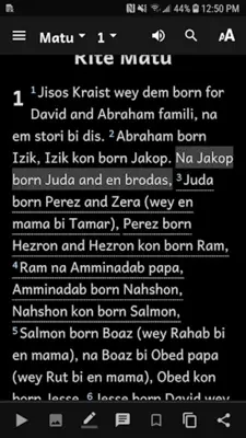 Nigerian Pidgin Bible android App screenshot 0